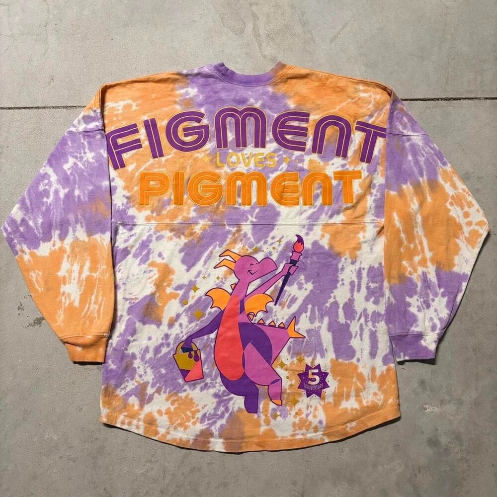 Rare Figment Pigment Spirit Jersey Size Medium Epcot Festival of Arts 2021